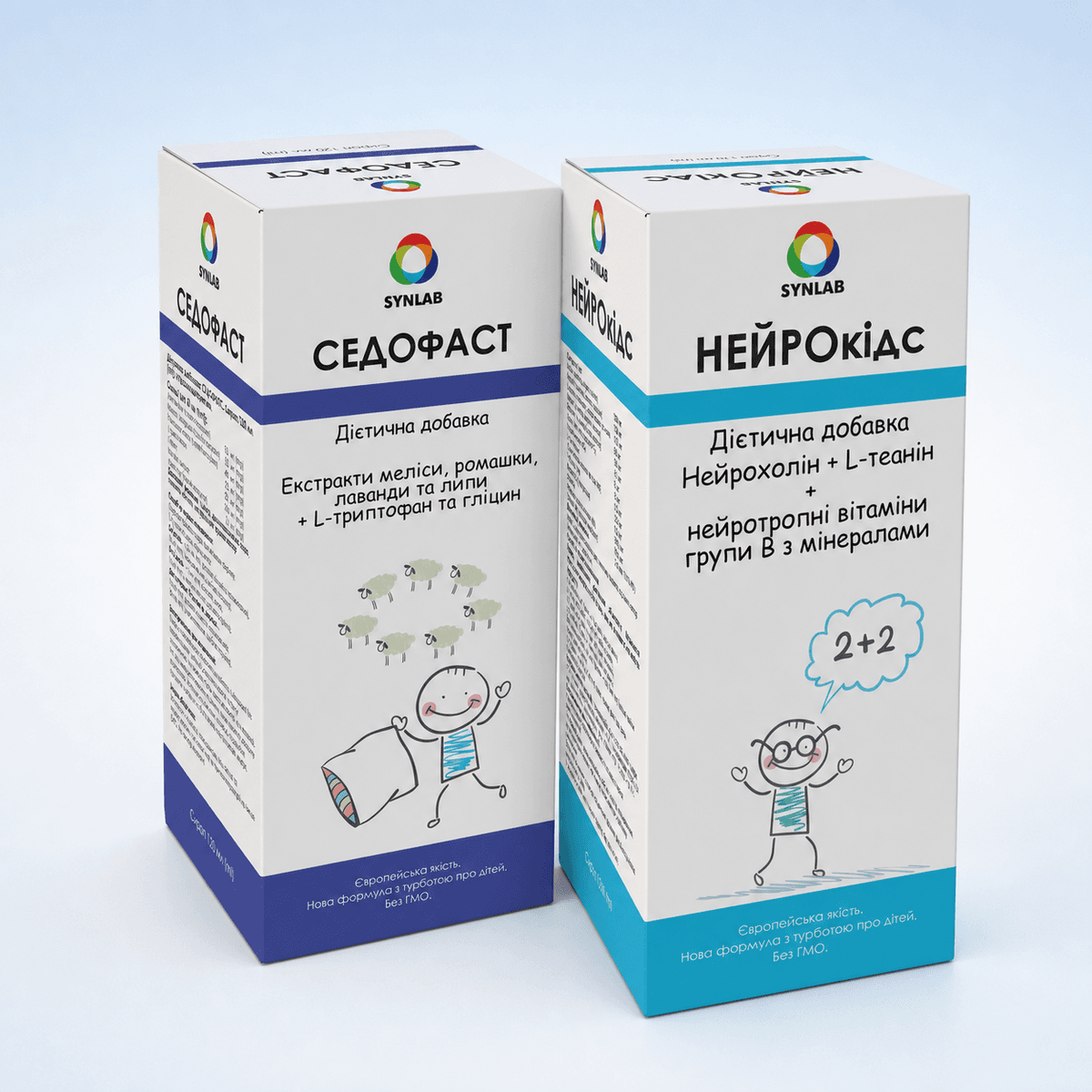 СЕДОФАСТ + НЕЙРОКІДС — НОВА ФОРМУЛА